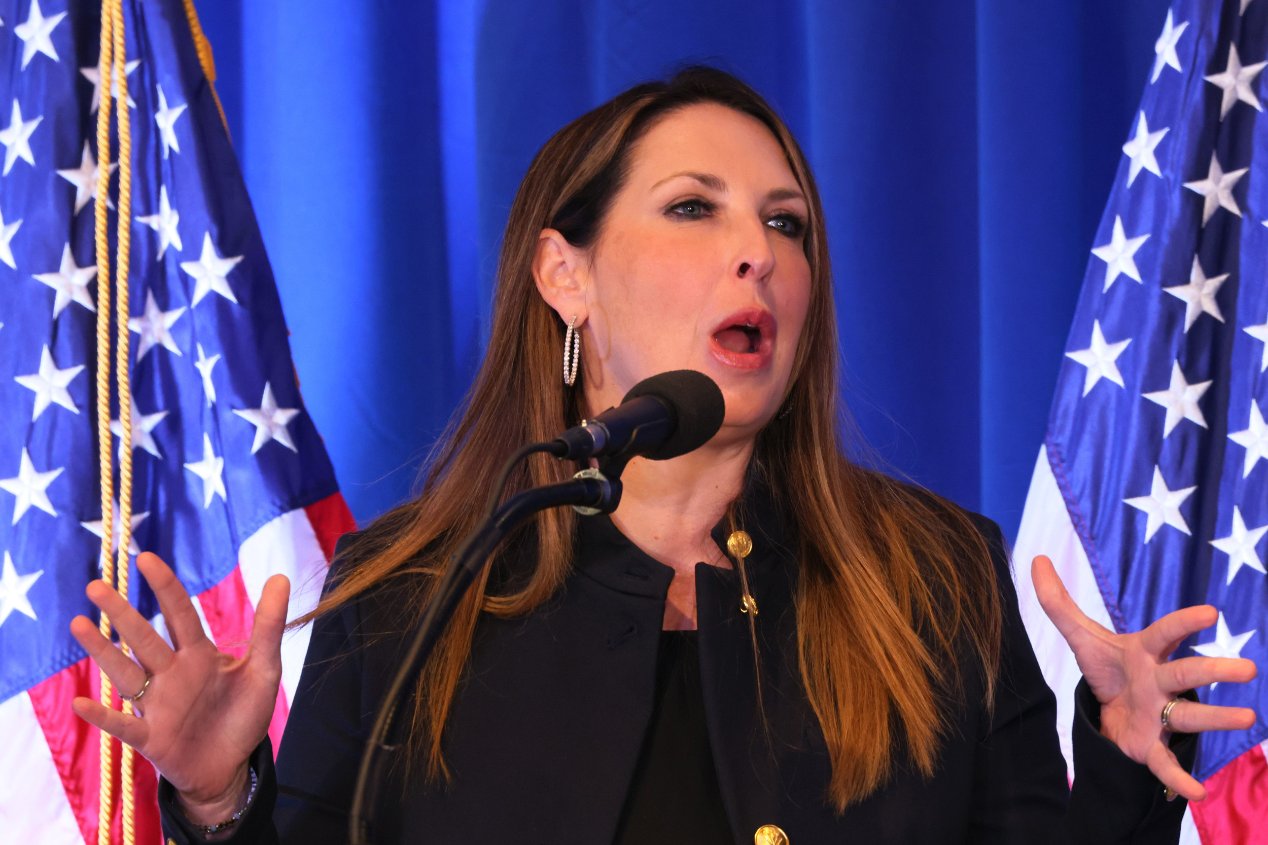 Ronna McDaniel Hit With Wave of Resignation Calls Under Christmas Post