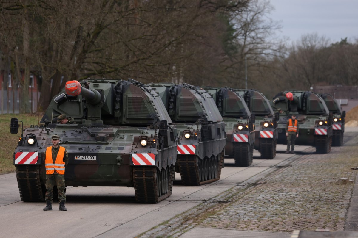 Los soldados de la Bundeswehr se preparan 