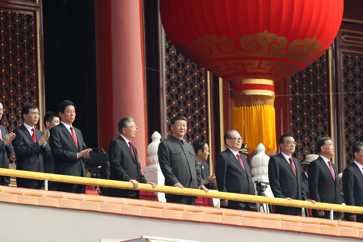 Xi Jinping Attends Parade for PRC's Anniversary 