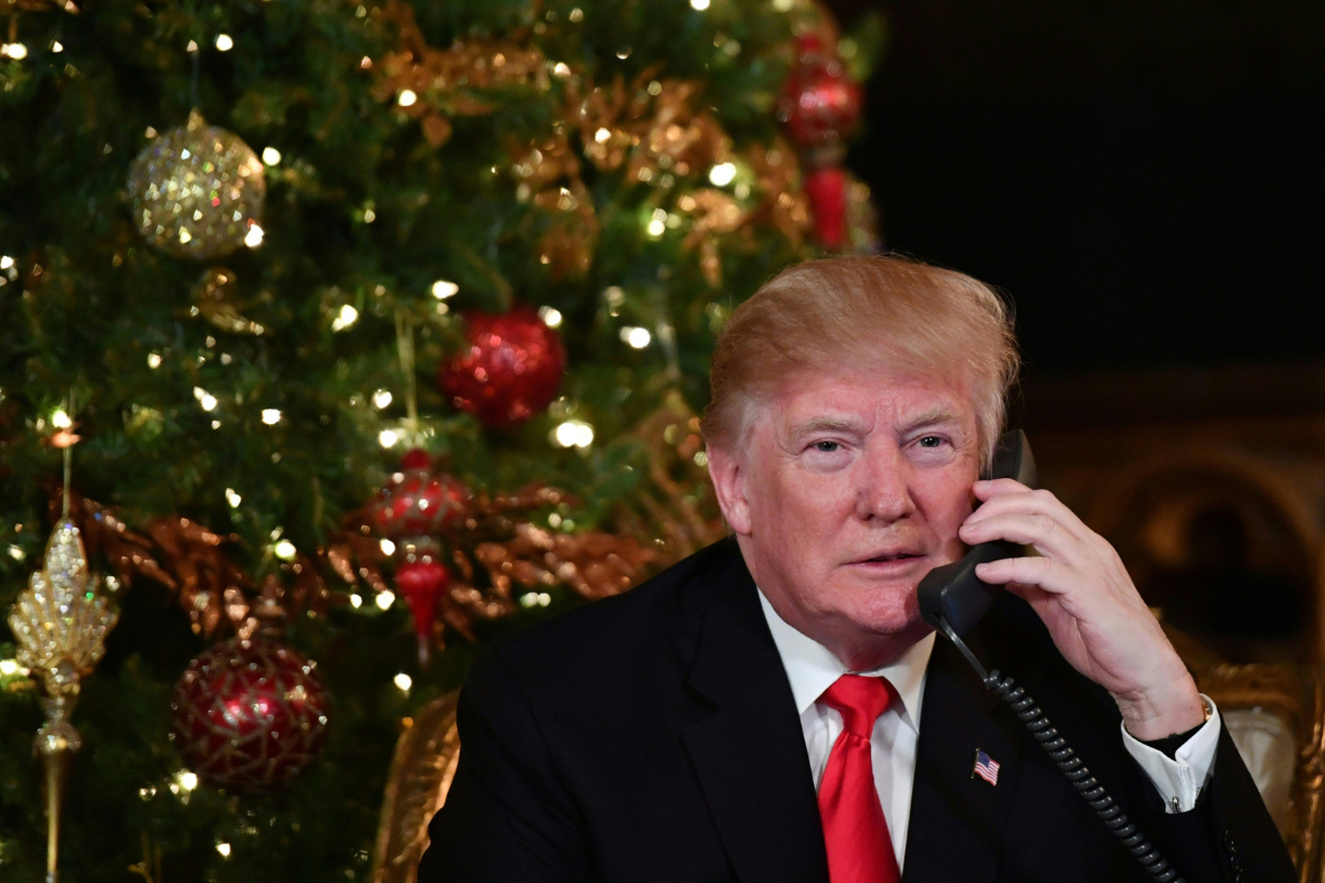 Donald Trump's Family Christmas Photo Raises Questions Newsweek