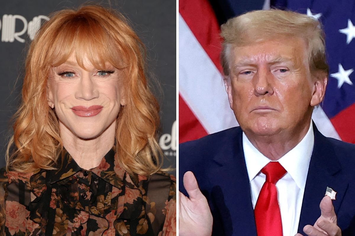 Kathy Griffin and Donald Trump