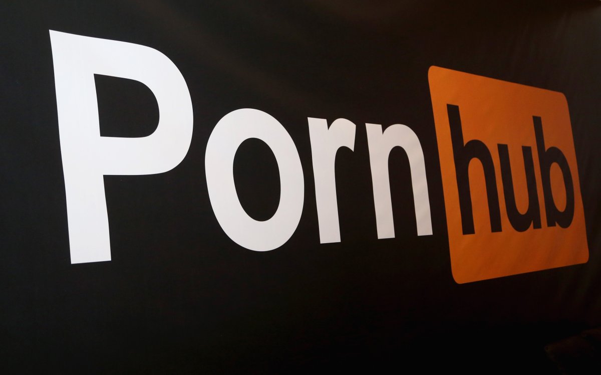 Pornhub stock image