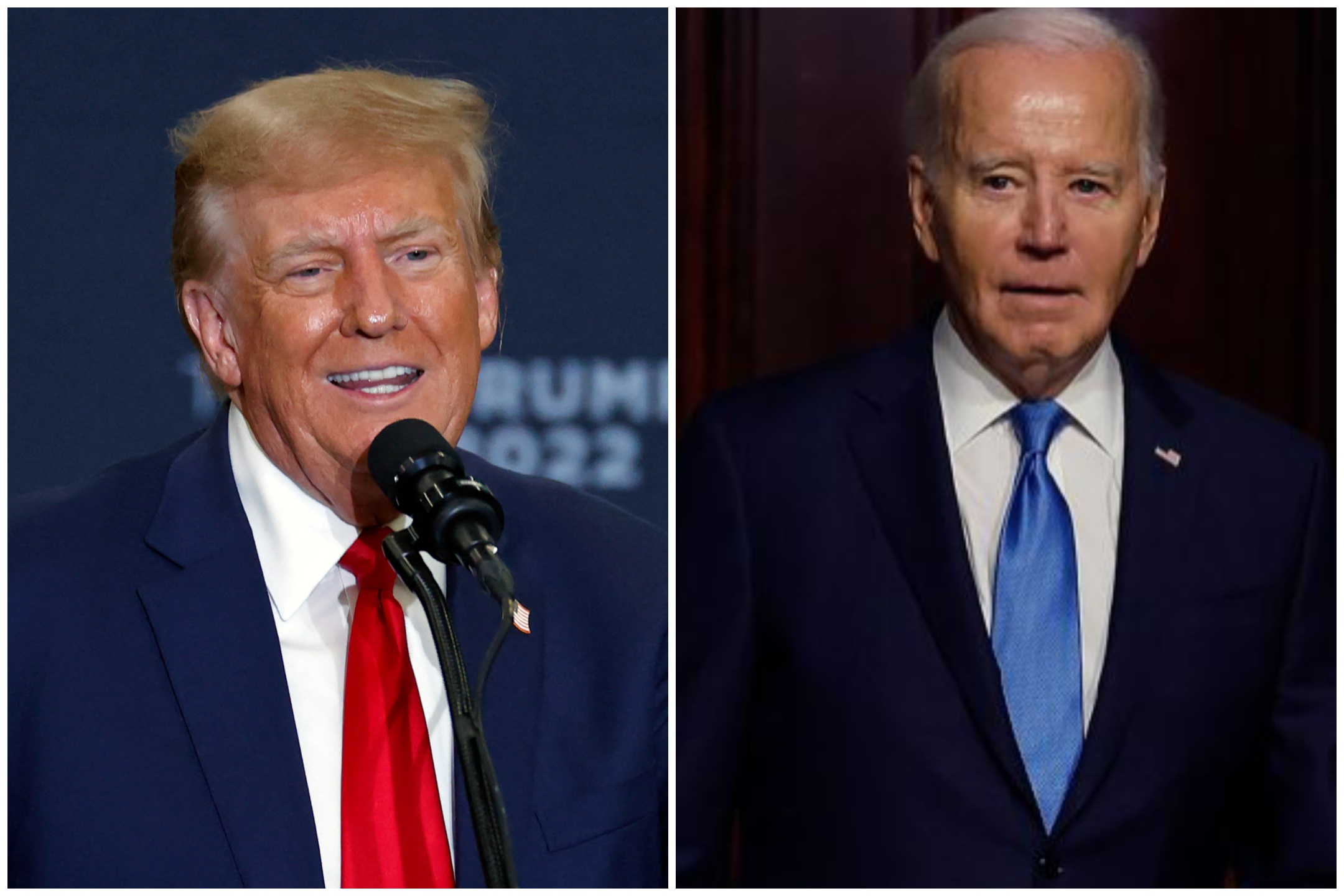 Donald Trump Sends Early New Year's Message to Joe Biden Newsweek