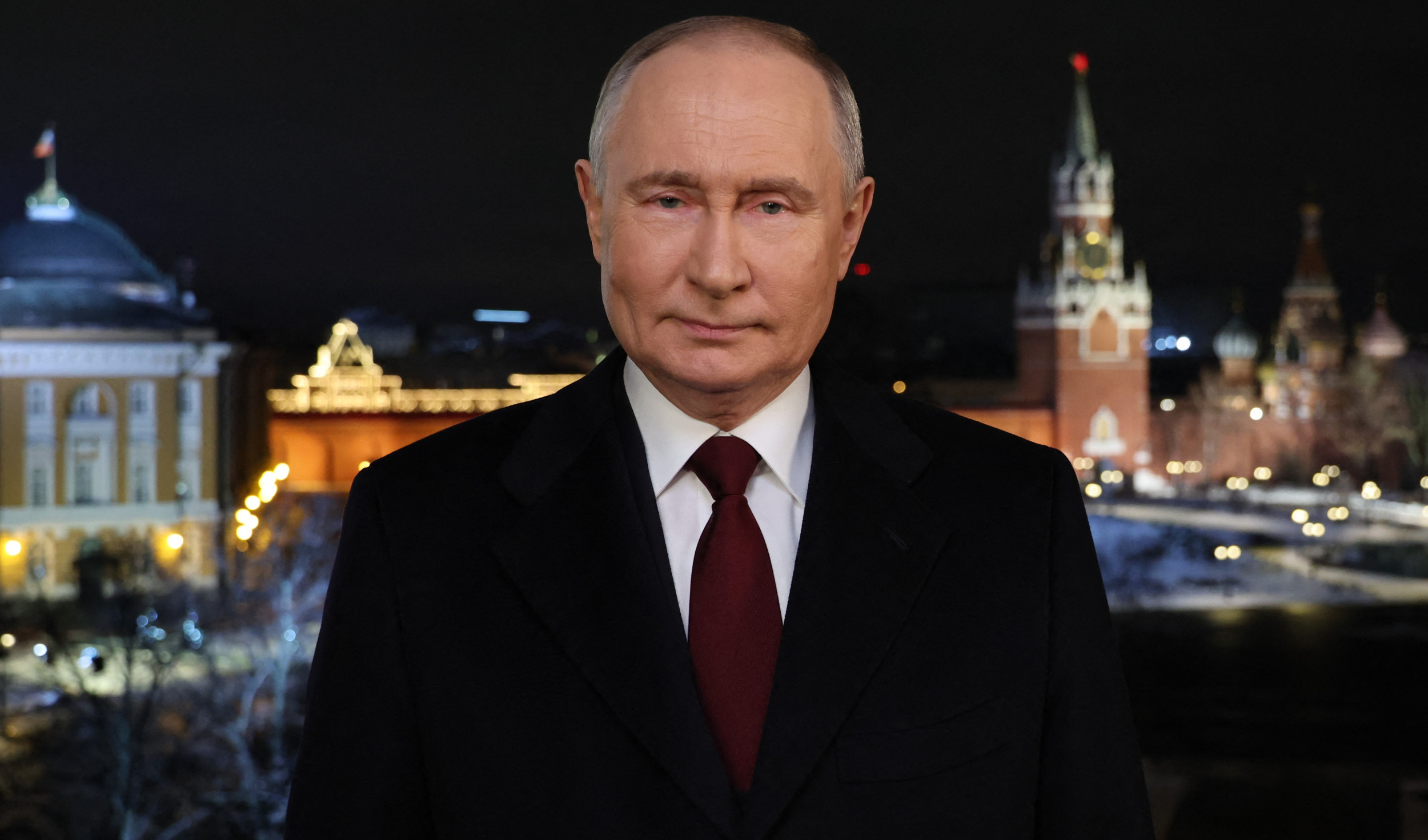 A aparição de Putin no discurso de Ano Novo gera especulações febris