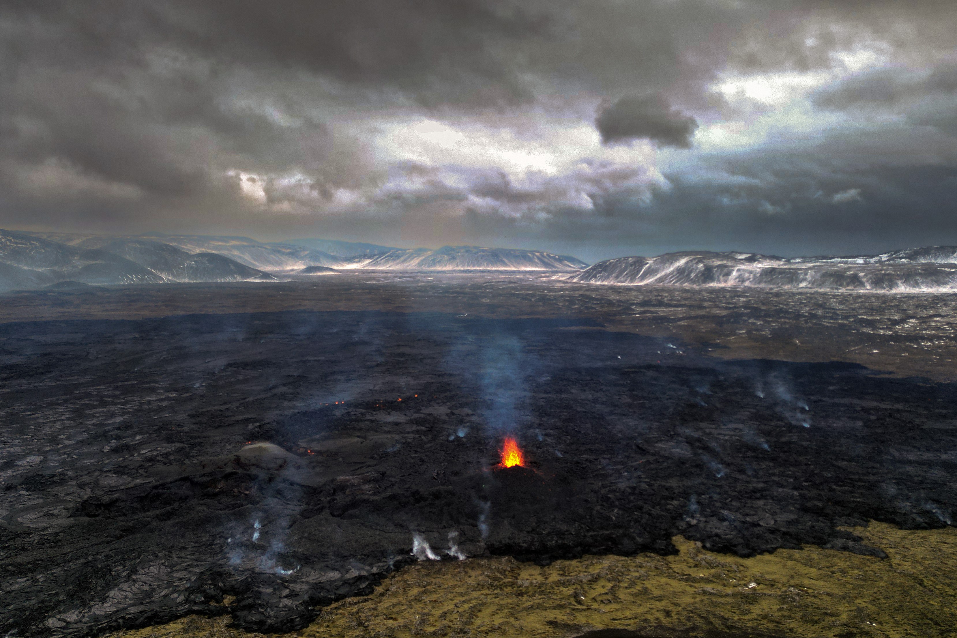 Iceland Volcano Update New Eruption Sign as Magma Pressure Builds