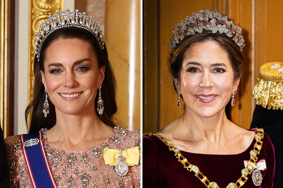 Kate Middleton and Crown Princess Mary 