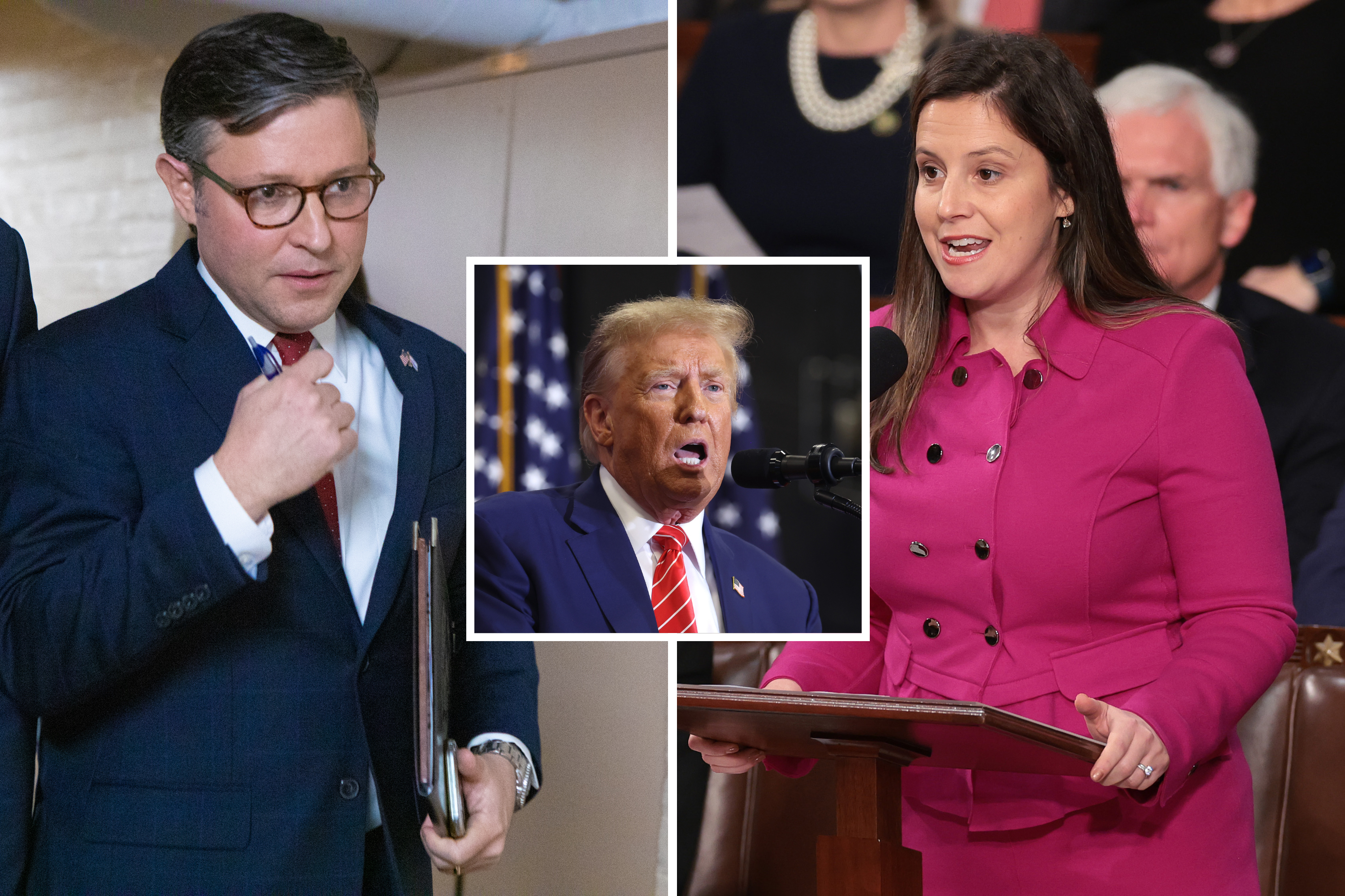 Republican Leaders Confronted on Donald Trump 'Parroting' Hitler