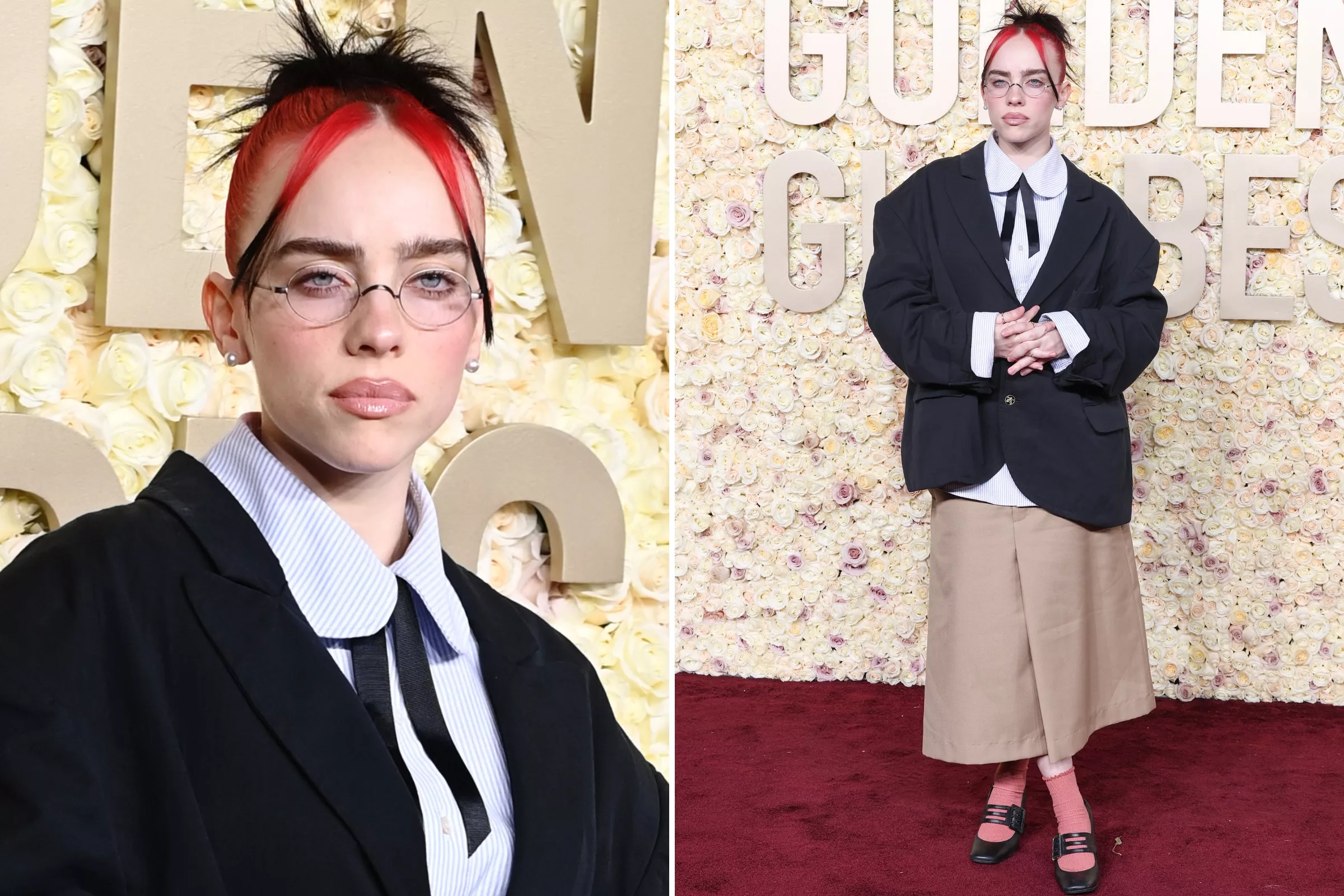 Billie Eilish Golden Globes Outfit Mocked - Vimarsana News