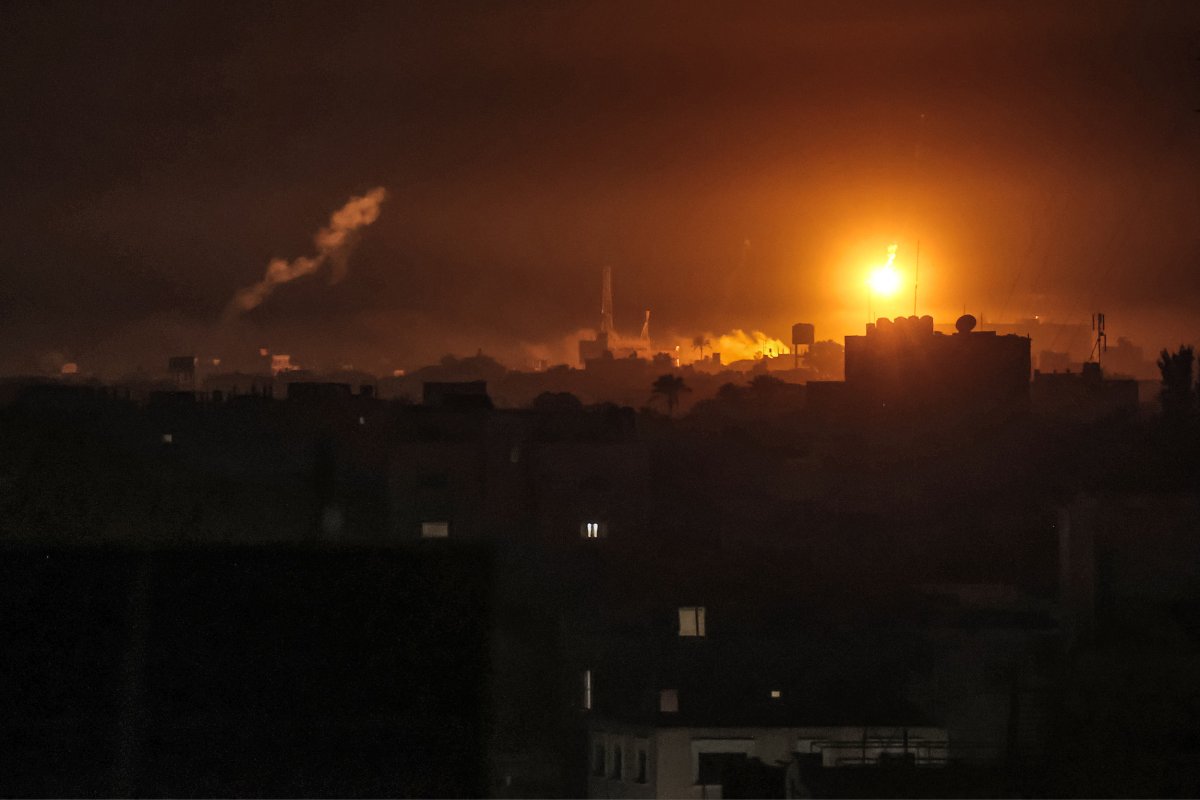 Israeli bombardment on Gaza