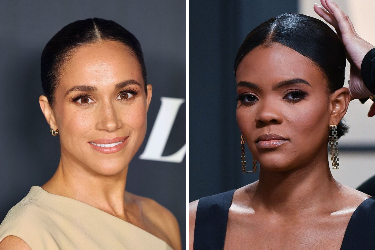 Meghan Markle and Candace Owens