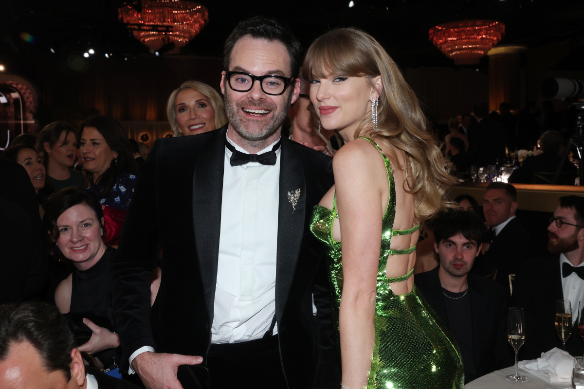 Bill Hader and Taylor Swift, Golden Globes