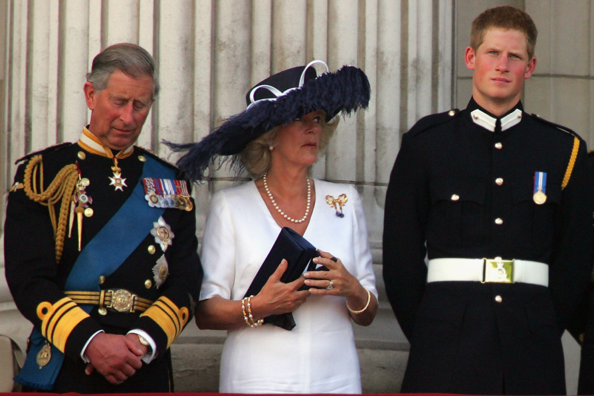 King Charles, Queen Camilla and Prince Harry