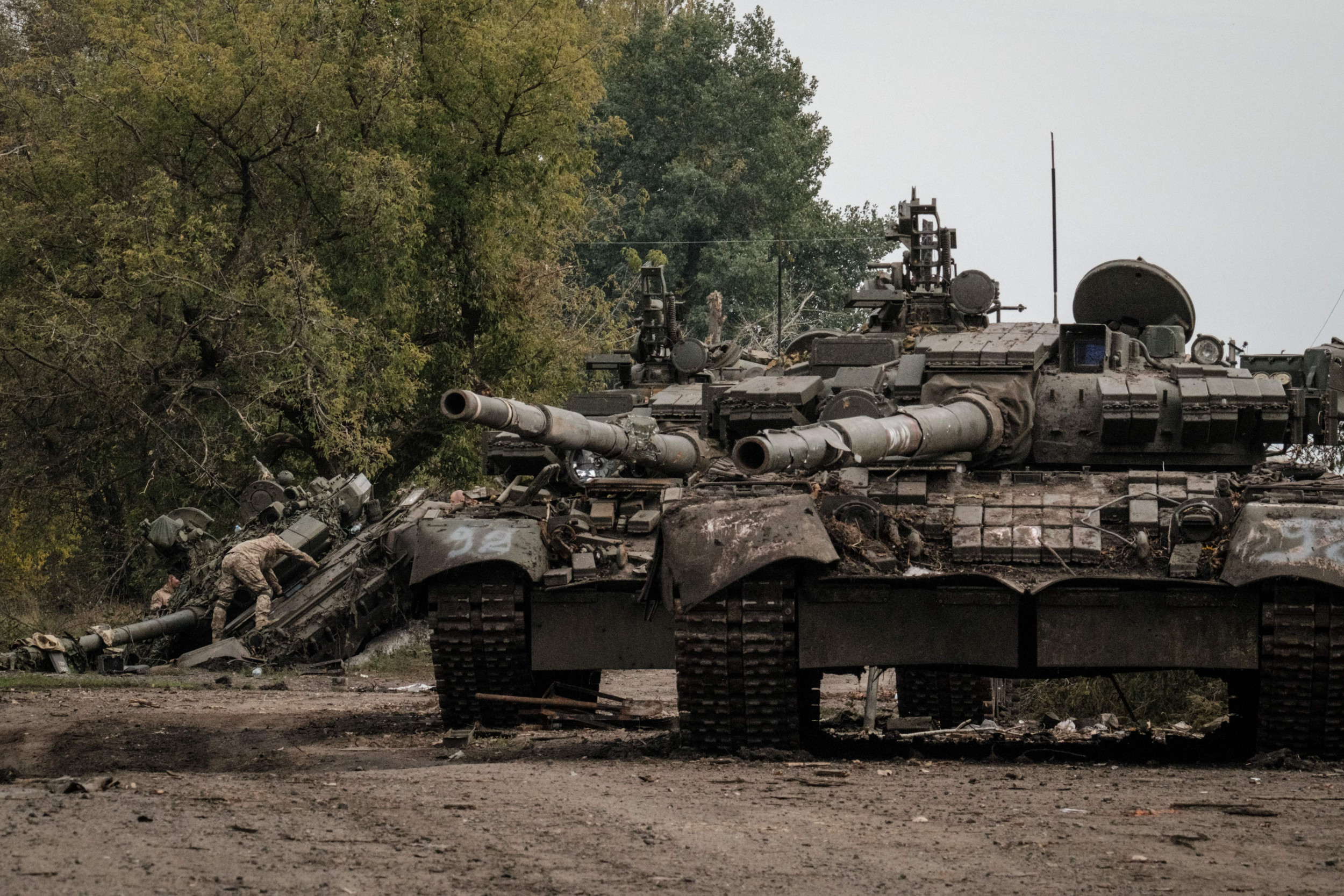 Российское государственное телевидение показывает китайские технологии внутри танков для Украины