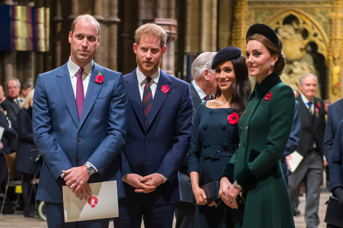 Prince William, Harry, Meghan Markle and Kate