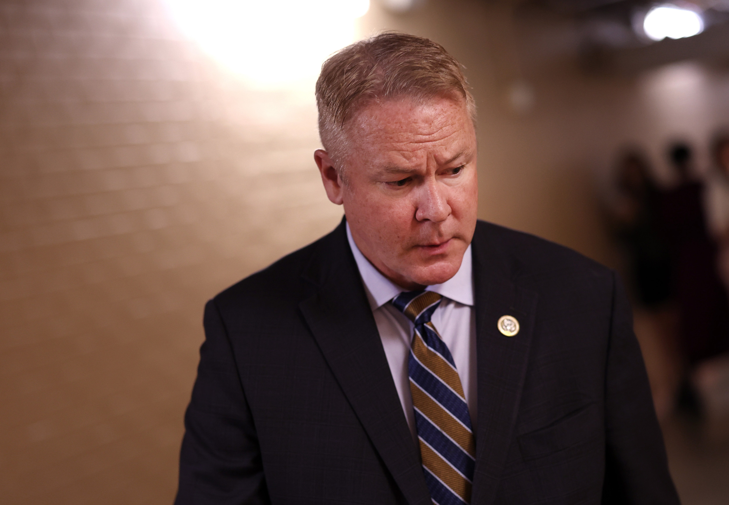 Republican Storms Out of Mike Johnson Meeting