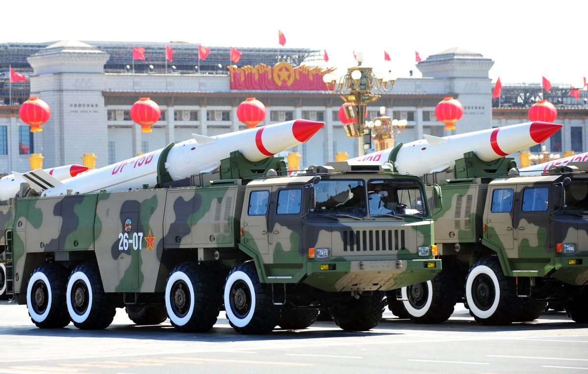 China Shows Off Missiles in Parade
