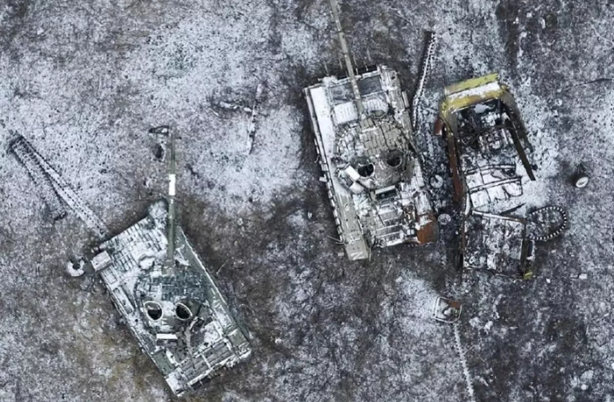 Avdiivka Photo Shows Glimpse of 'Hundreds' of Ruined Russian Vehicles - Vimarsana News