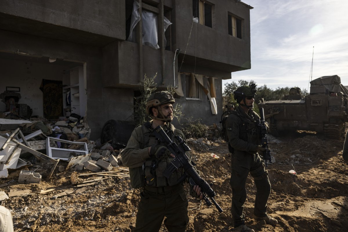 IDF troops in Gaza Strip January 2024