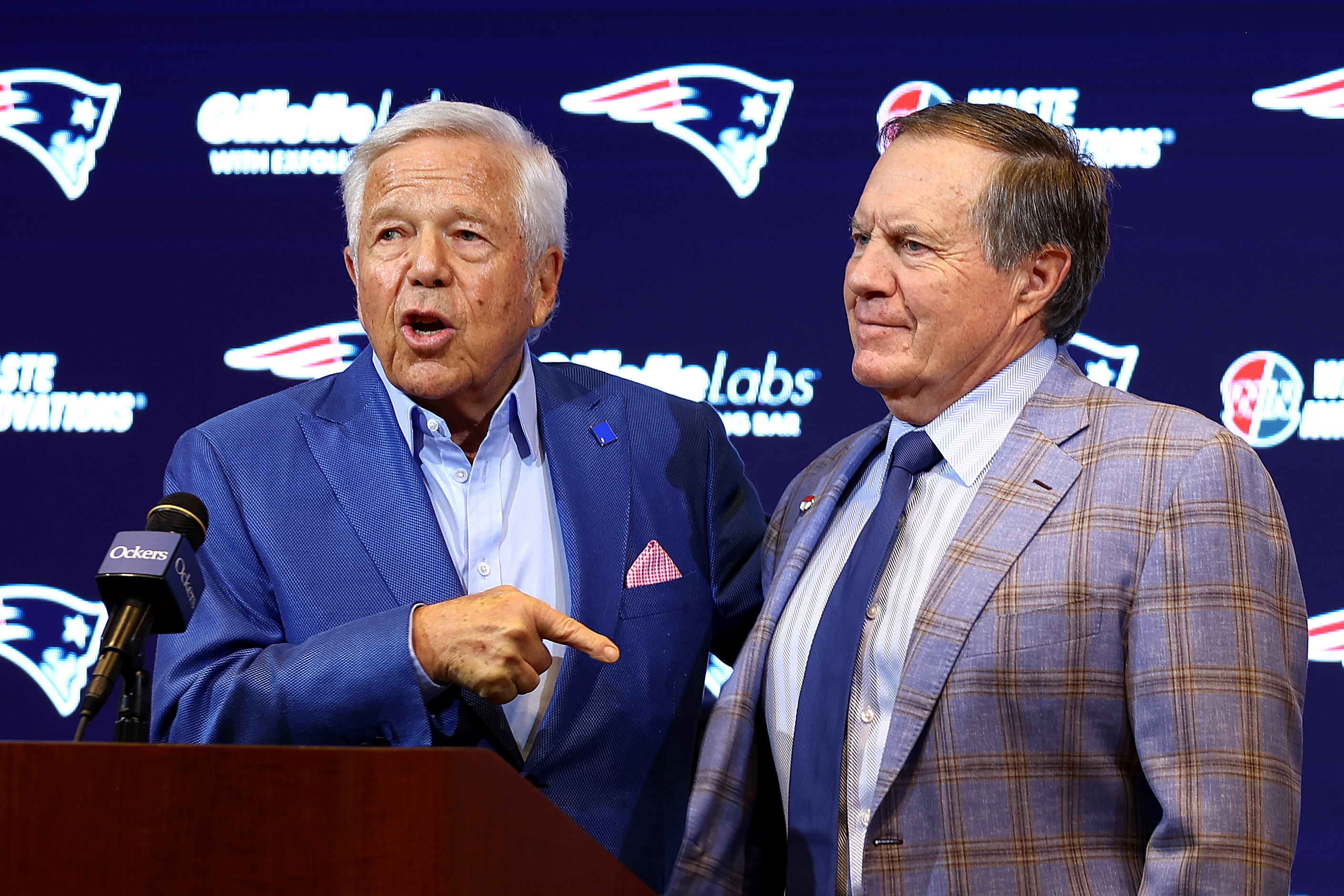 Inside final press conference with Robert Kraft and Bill Belichick