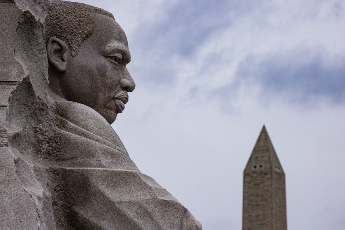 MLK Statue King Washington Monument