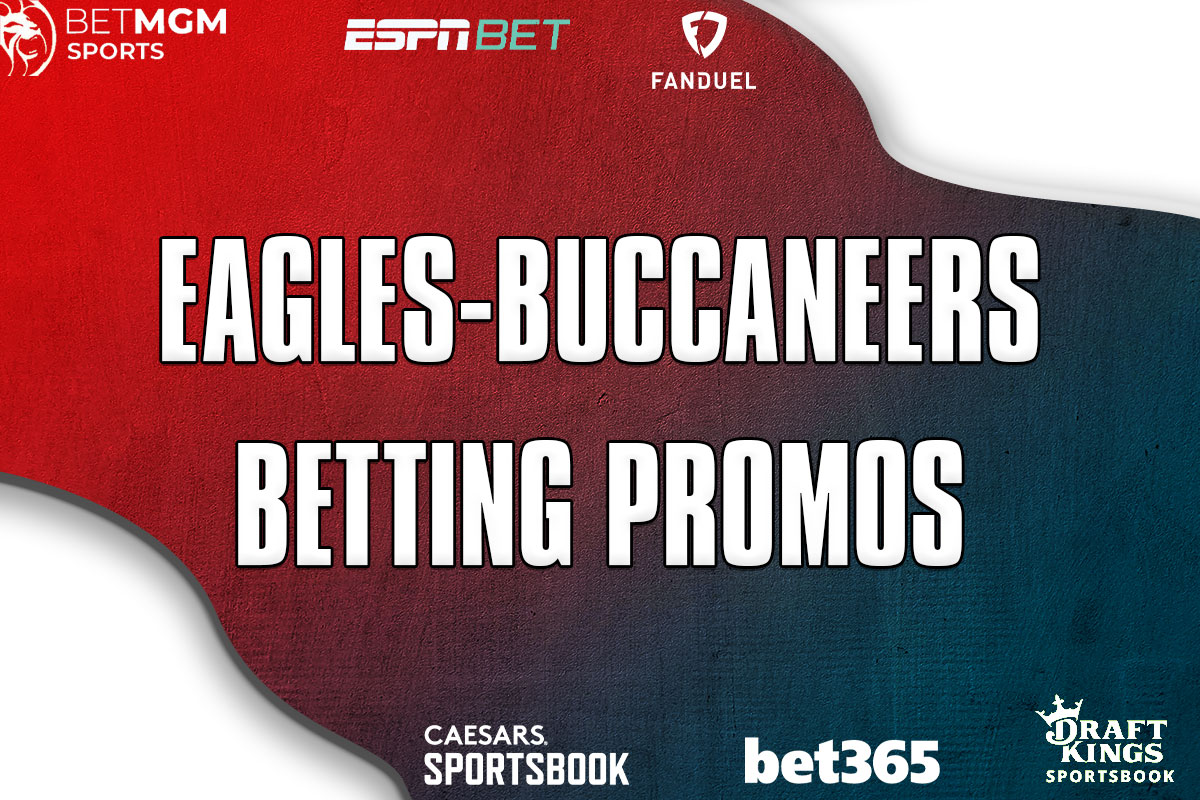 Eagles-Buccaneers Betting Promos: $3.6K in Betting Offers for NFL Playoffs
