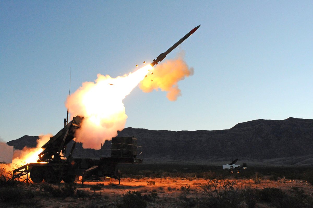 US test fire of a Patriot missile