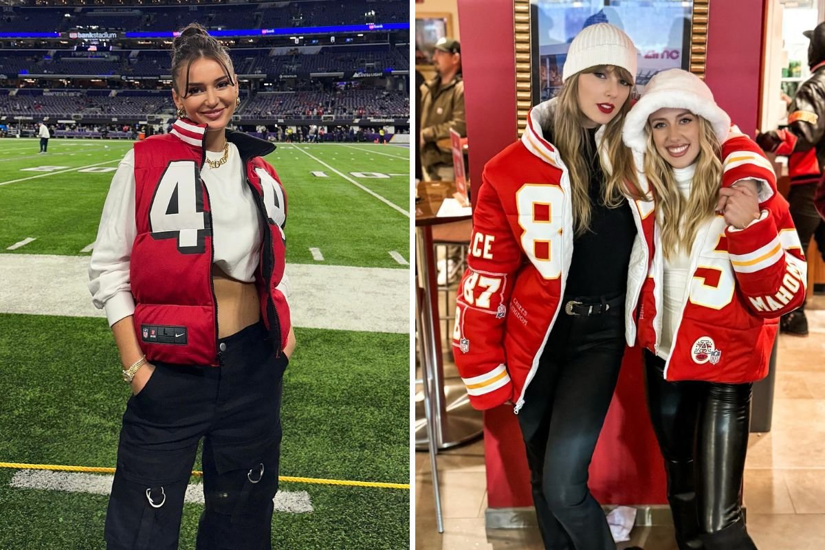 Kristin Juszczyk, Taylor Swift and Brittany Mahomes