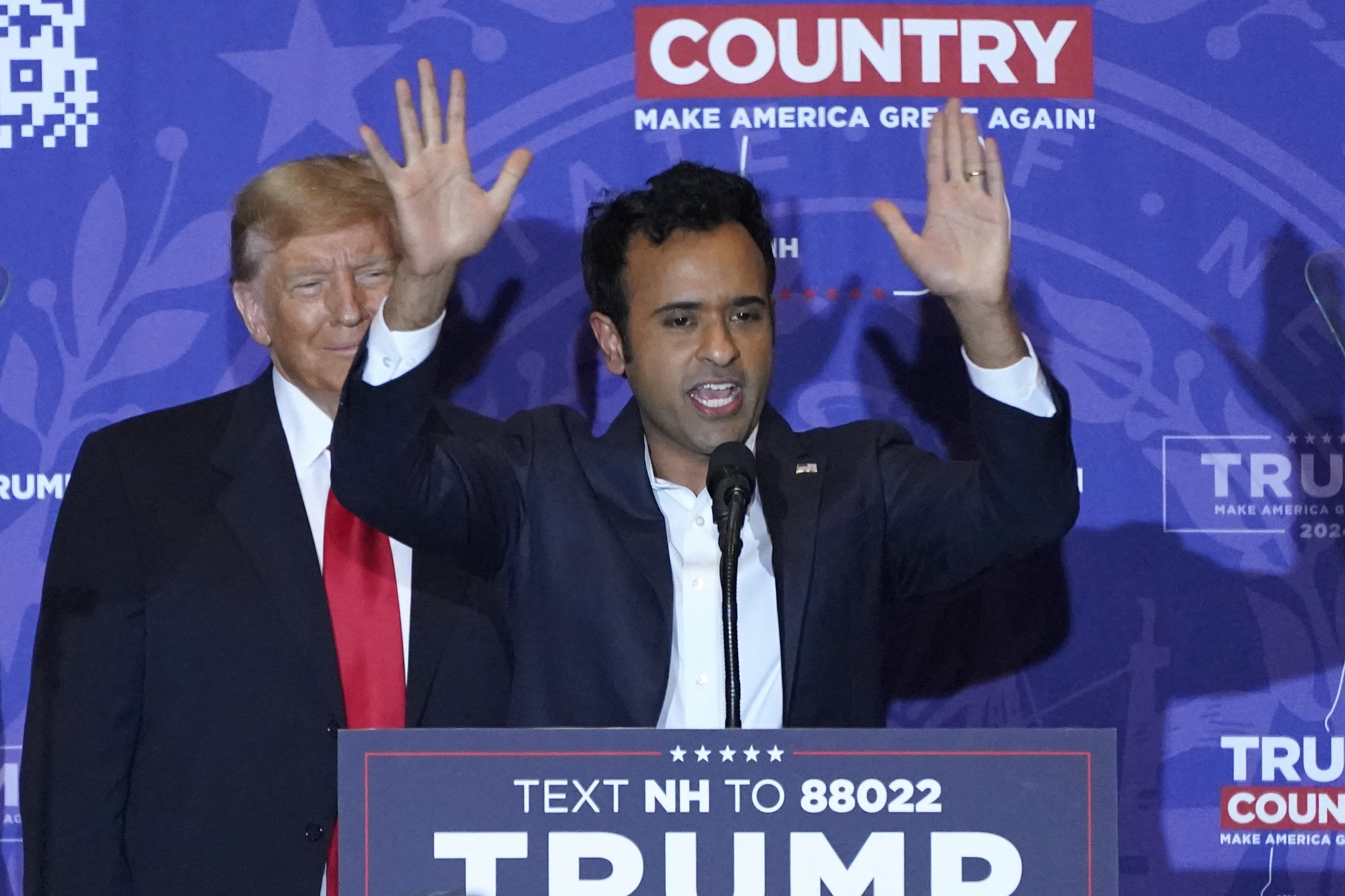 Un ancien rival prononce un discours de soutien enflammé à Donald Trump dans le New Hampshire