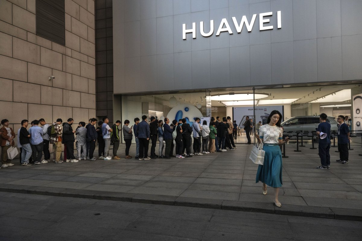 Huawei Flagship Store In Beijing