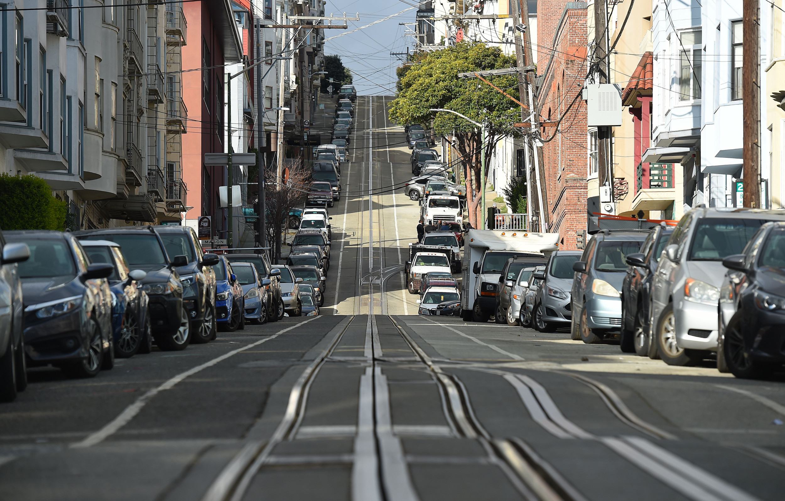 San Francisco Sinkhole Video Shows Ground Open Up at Busy Intersection