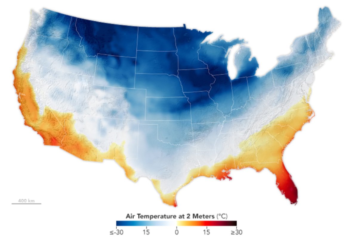 temperature map us