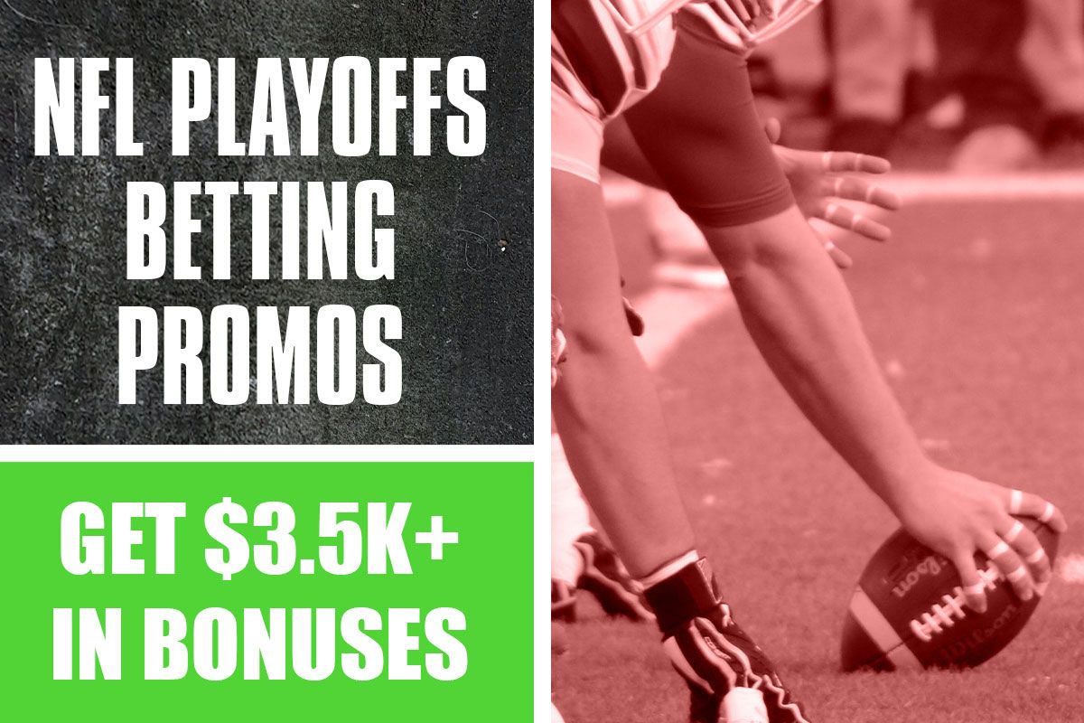 NFL Playoffs Betting Promos Win Over 3.5K Bonuses From DraftKings, More