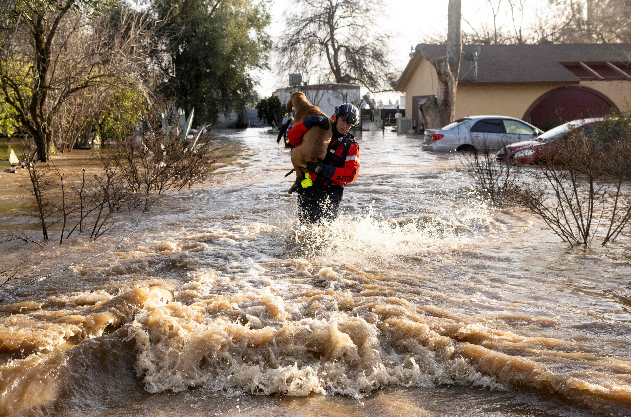 San Diego Flash Floods Sweep Cars Away