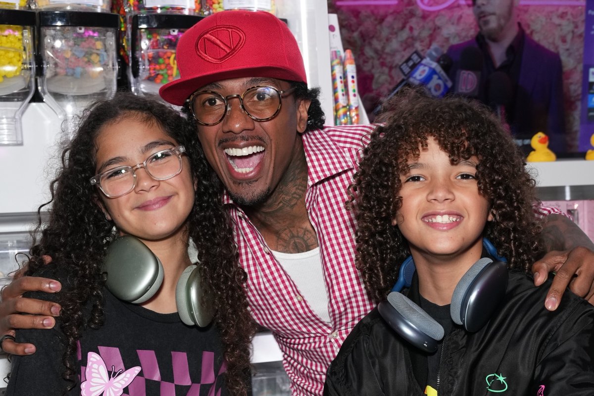 Nick Cannon and his eldest children