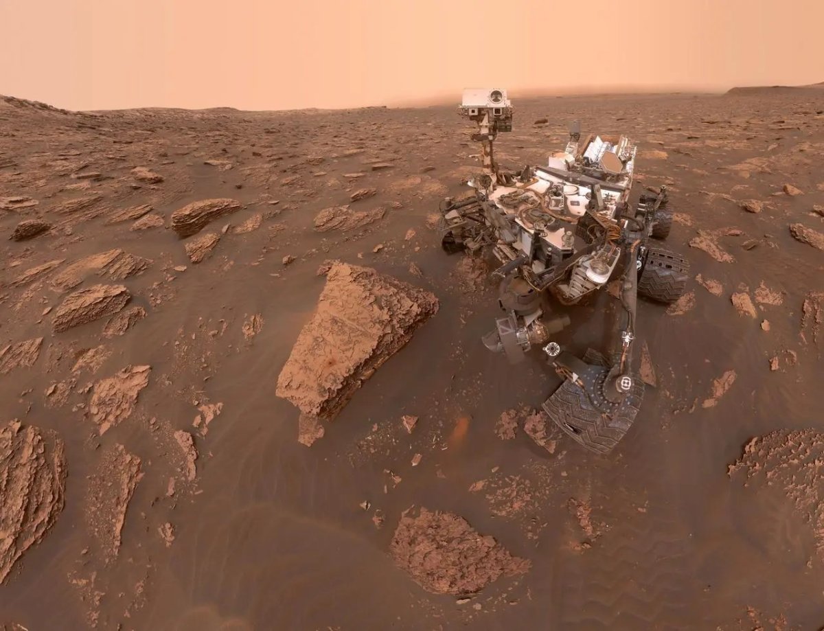 Curiosity Rover on Mars