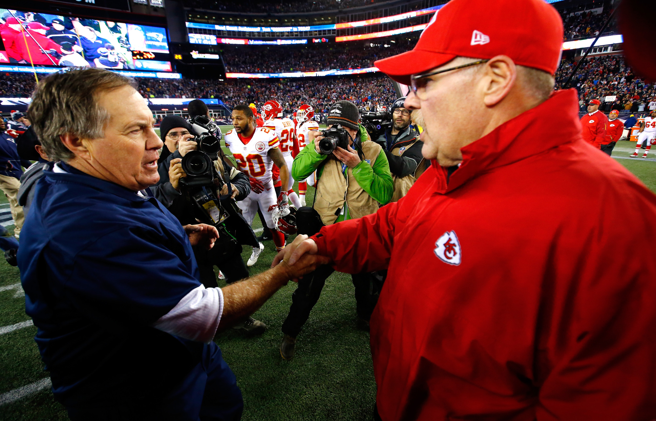 Bill Belichick Replacing Andy Reid? Adam Schefter Can't Help But Wonder ...