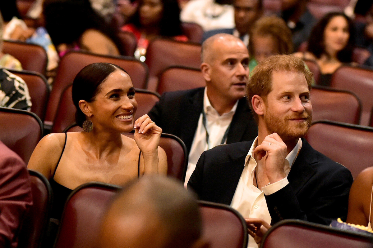 Meghan Markle, Prince Harry at Premiere