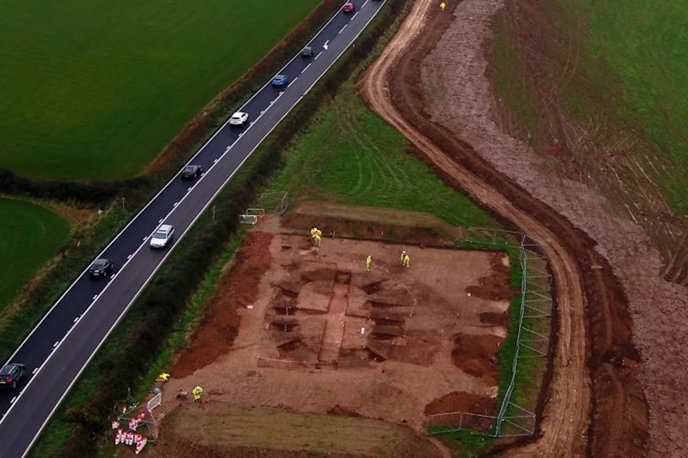 Roman Remains Among '10,000 Years of History' Uncovered by Roadworks - Vimarsana News