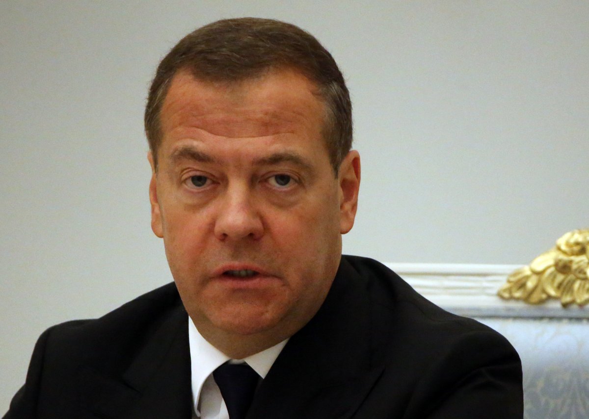 Dmitry Medvedev pictured at the Kremlin 
