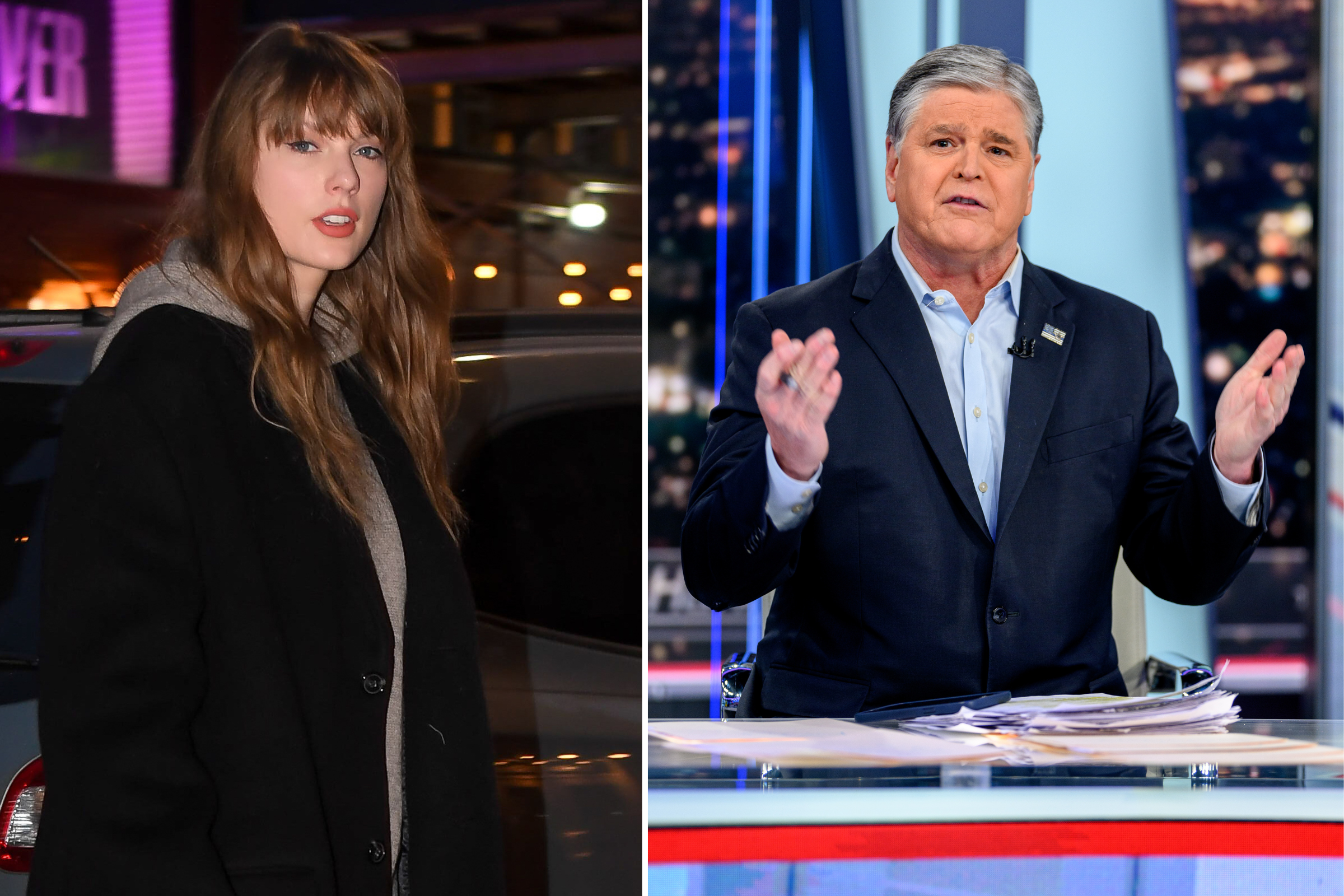 Sean Hannity Goes After Taylor Swift