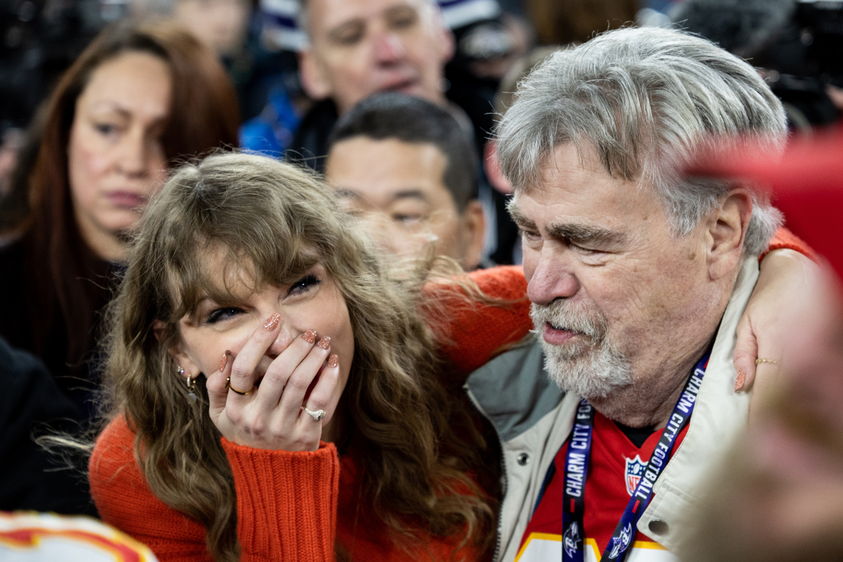 Taylor Swift Appears to Call Travis Kelce's Father 'Dad'