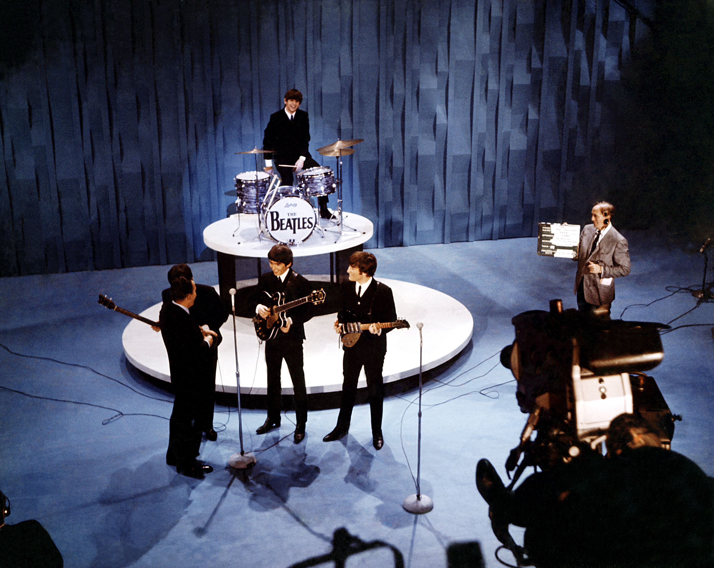 The Beatles, шоу Эда Салливана (1964). Шоу Эда Салливана. The ed Sullivan show 1964. Эд Салливан и Битлз. Ed show