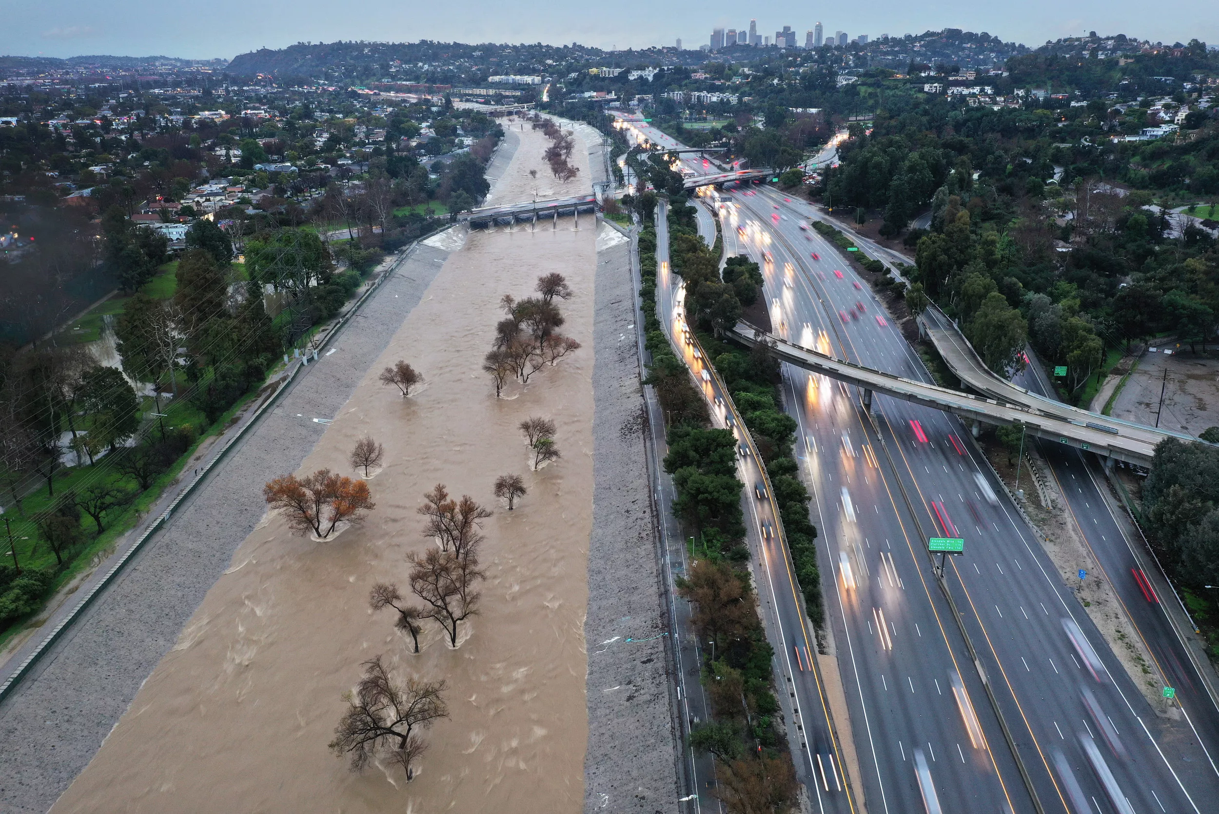 Dozens of People, Dogs Pulled from California River Amid Deadly Storm - Vimarsana News