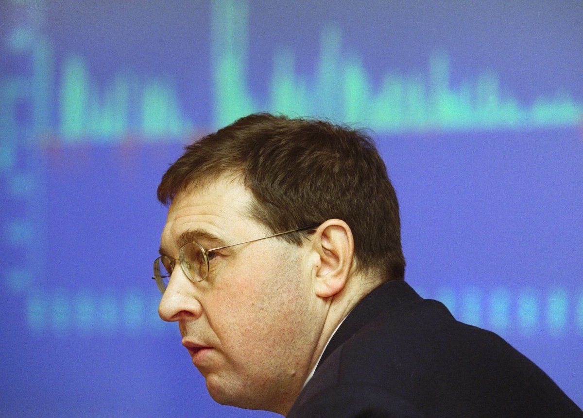 Andrei Illarionov lors d'une conférence de presse à Moscou
