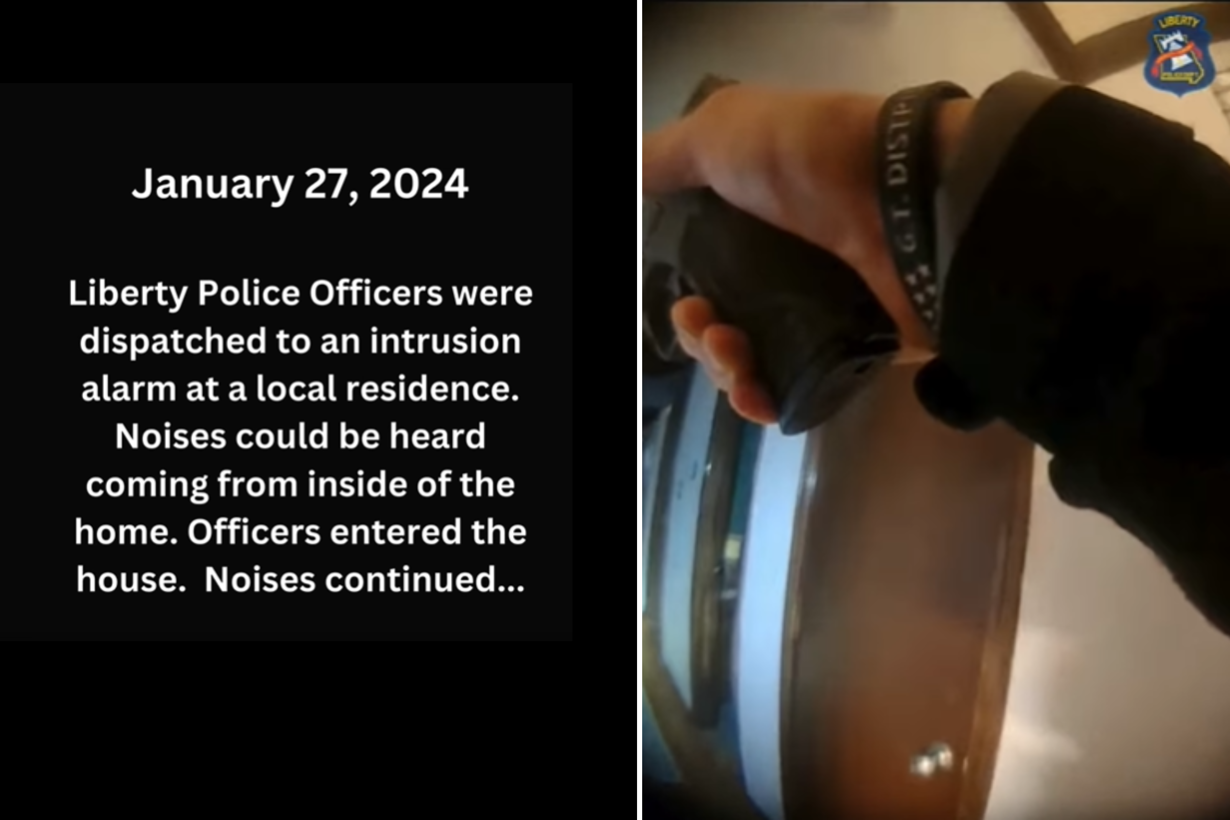 Armed Police Looking for Home Intruder Not Prepared for What They Find