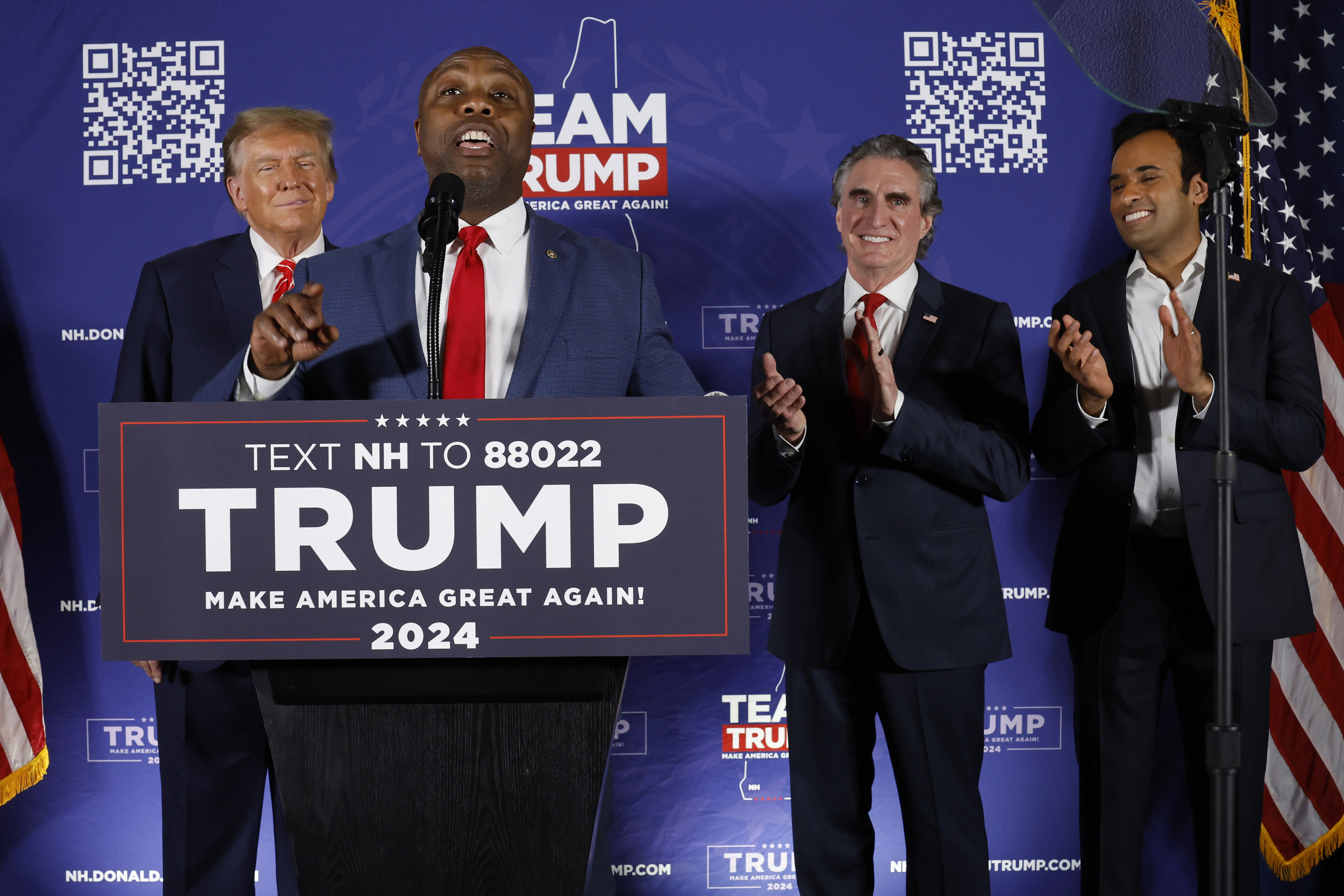 Tim Scott Responds to Donald Trump's Hint About VP Newsweek