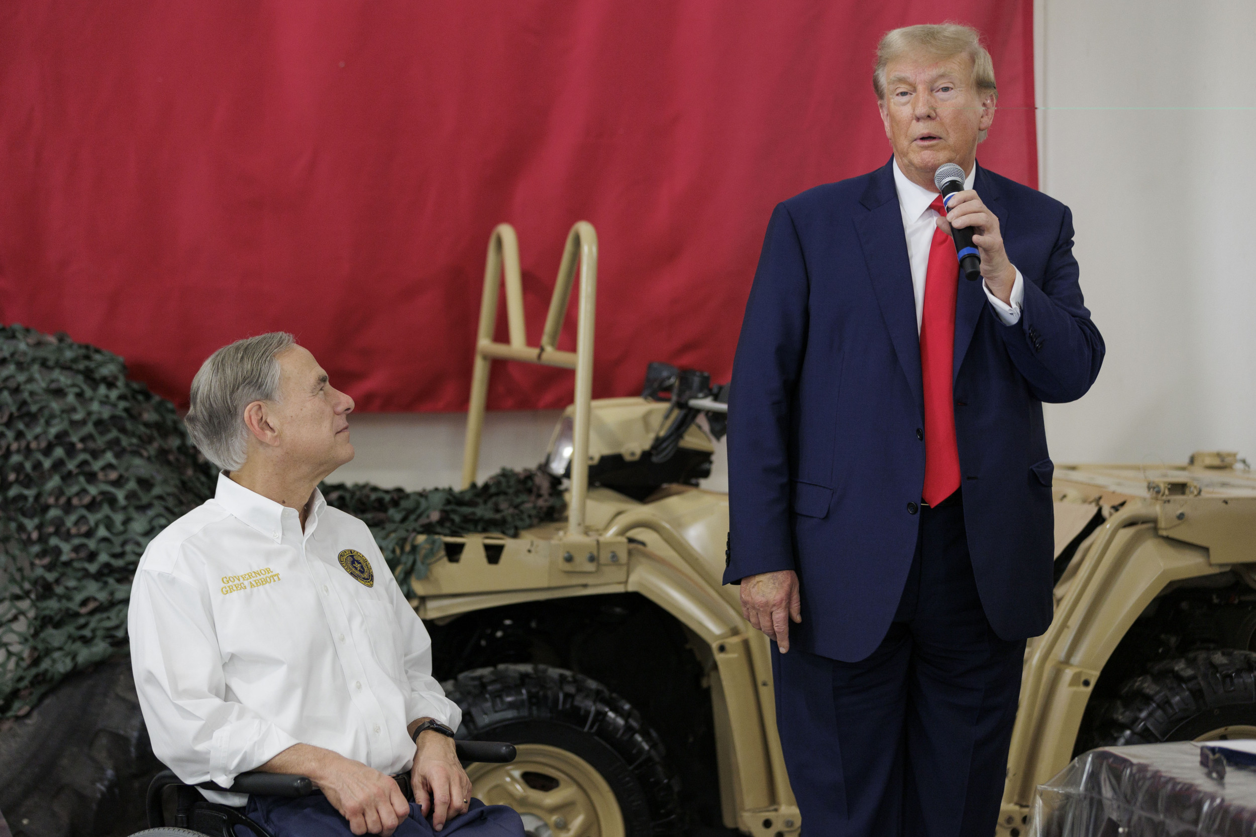 Greg Abbott Is As Popular As Donald Trump In Texas - Newsweek