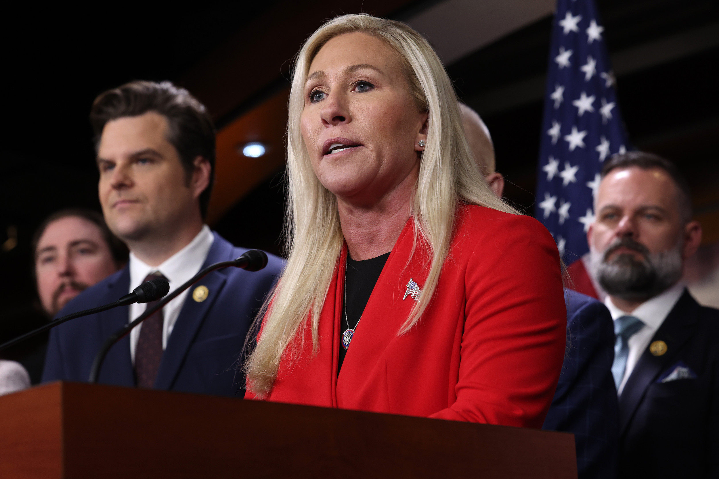 Marjorie Taylor Greene Says Democrats Tricked Her After Losing Vote