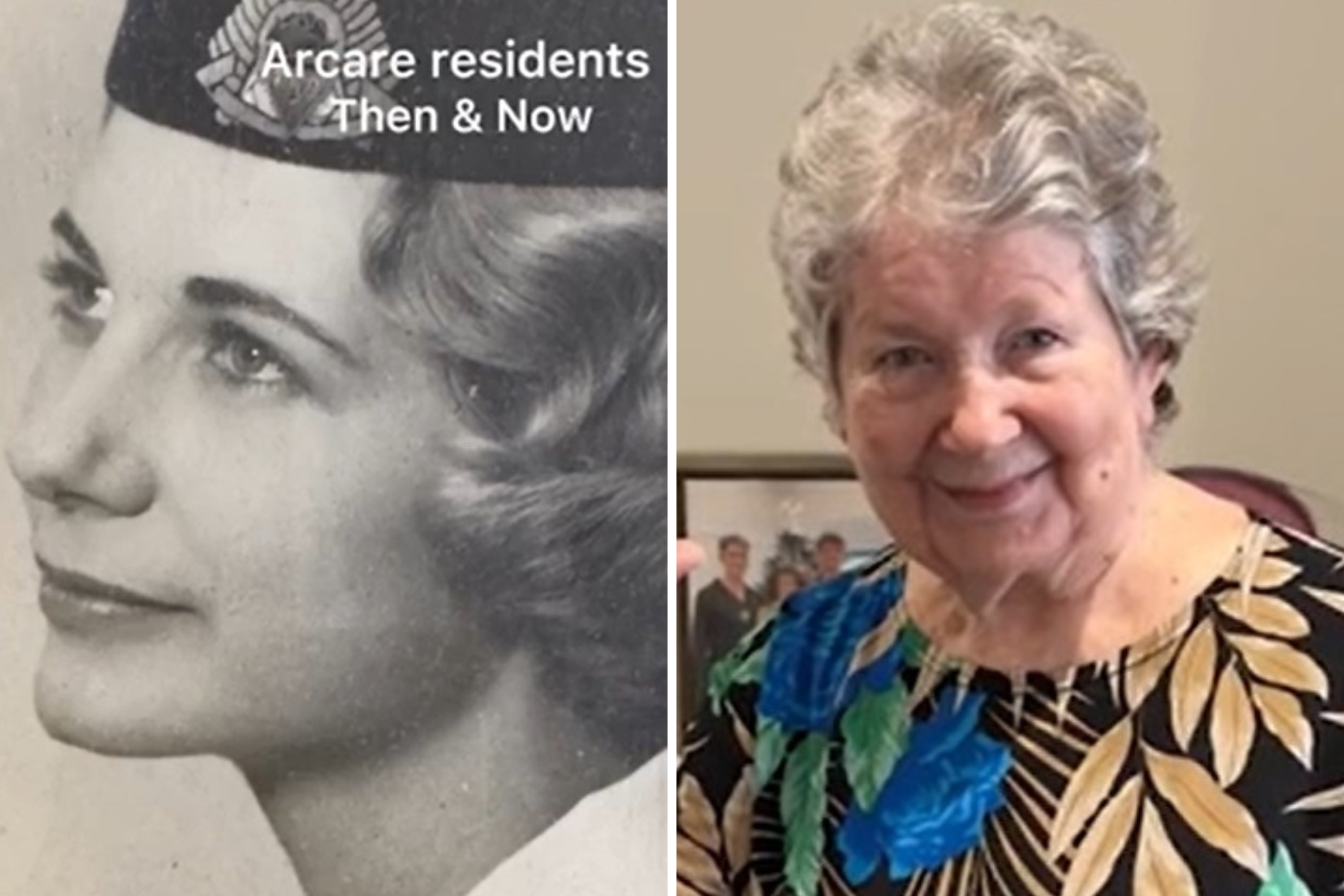 Throwback Photos of Care Home Residents in Their Youth vs. Now Melt Hearts