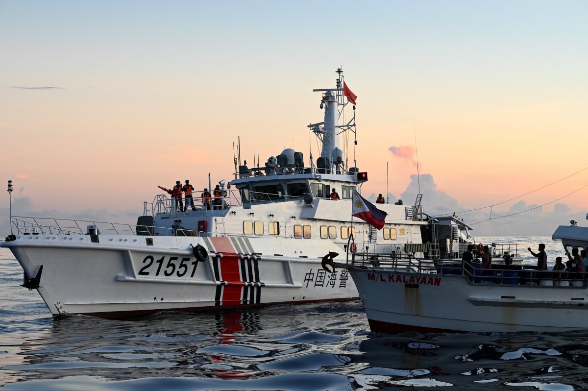 Chinese Coast Guard Blocks Philippine Supply Boat